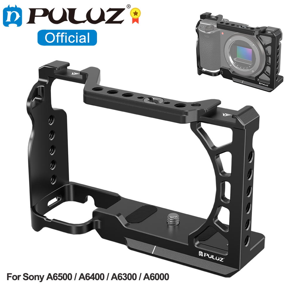 Sony Camera A6400 - PULUZ Metal Camera Cage Expansion Mount