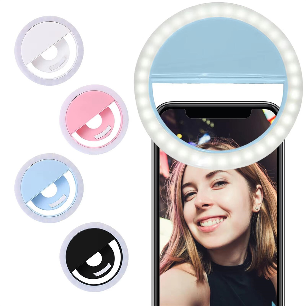 Photography Lighting Spotlight - LED Selfie Fill Light USB Charge