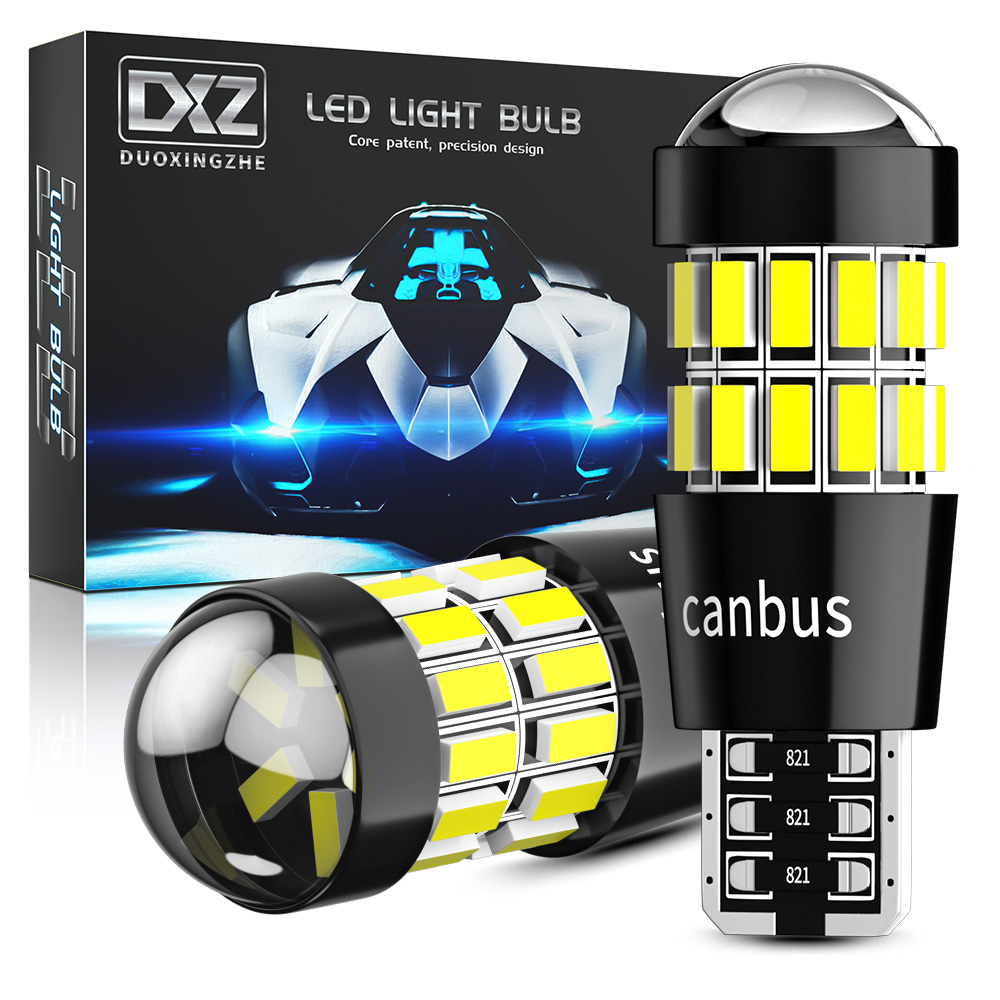 Interior Photography Lighting - DXZ 2PCS W5W T10 LED Bulbs