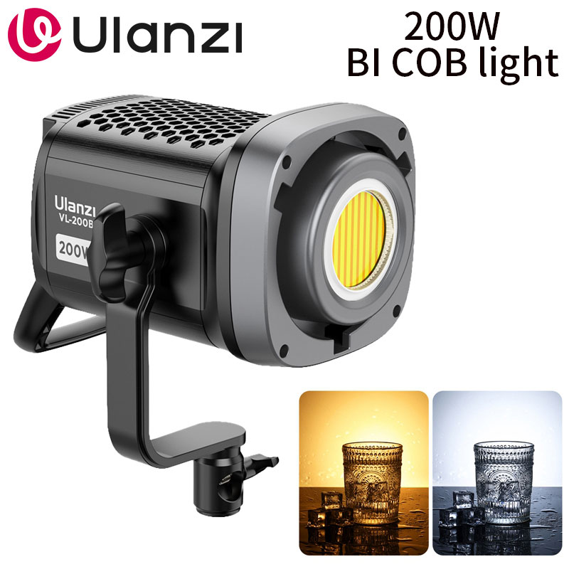 Photography Lighting Home - Ulanzi VL-200Bi 200W Bi-Color COB Video