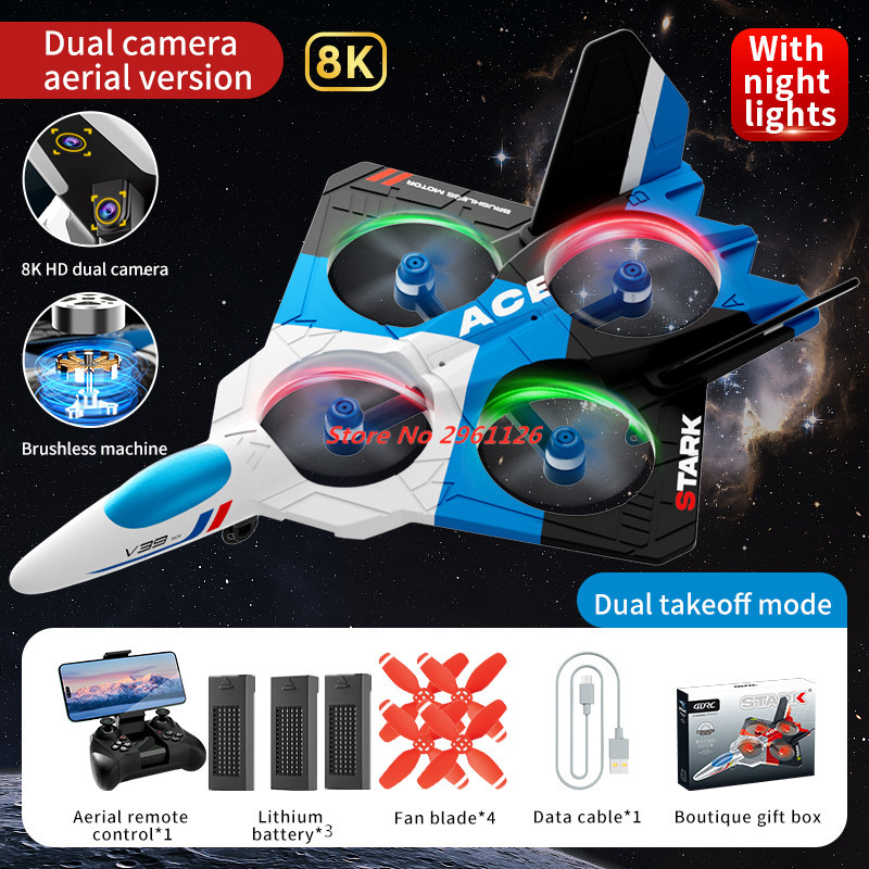 Photography Lighting Beginners - Mini Foam Drone 8K Dual Camera