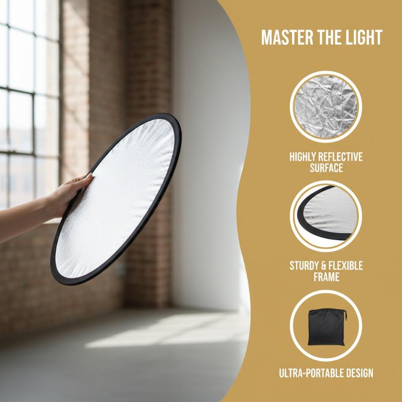 Photography Lighting Outdoor - 5 in 1 Round Photography Reflector