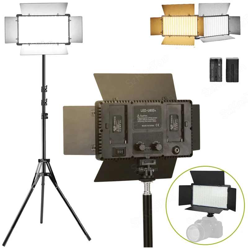 Photography Lighting Youtube - U800 U600 LED Photo Studio Video