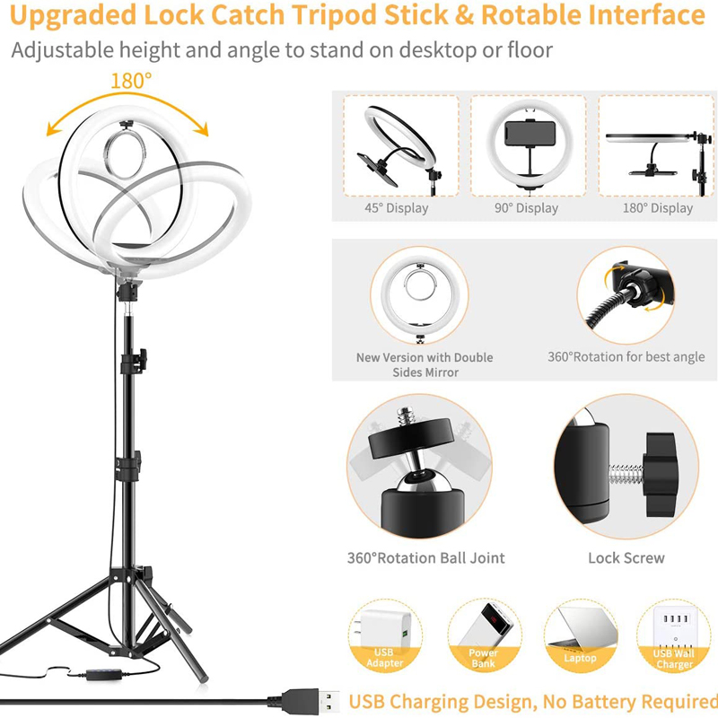 16/26/33cm Selfie Ring Light P - Photography Lighting For Products recension och pris