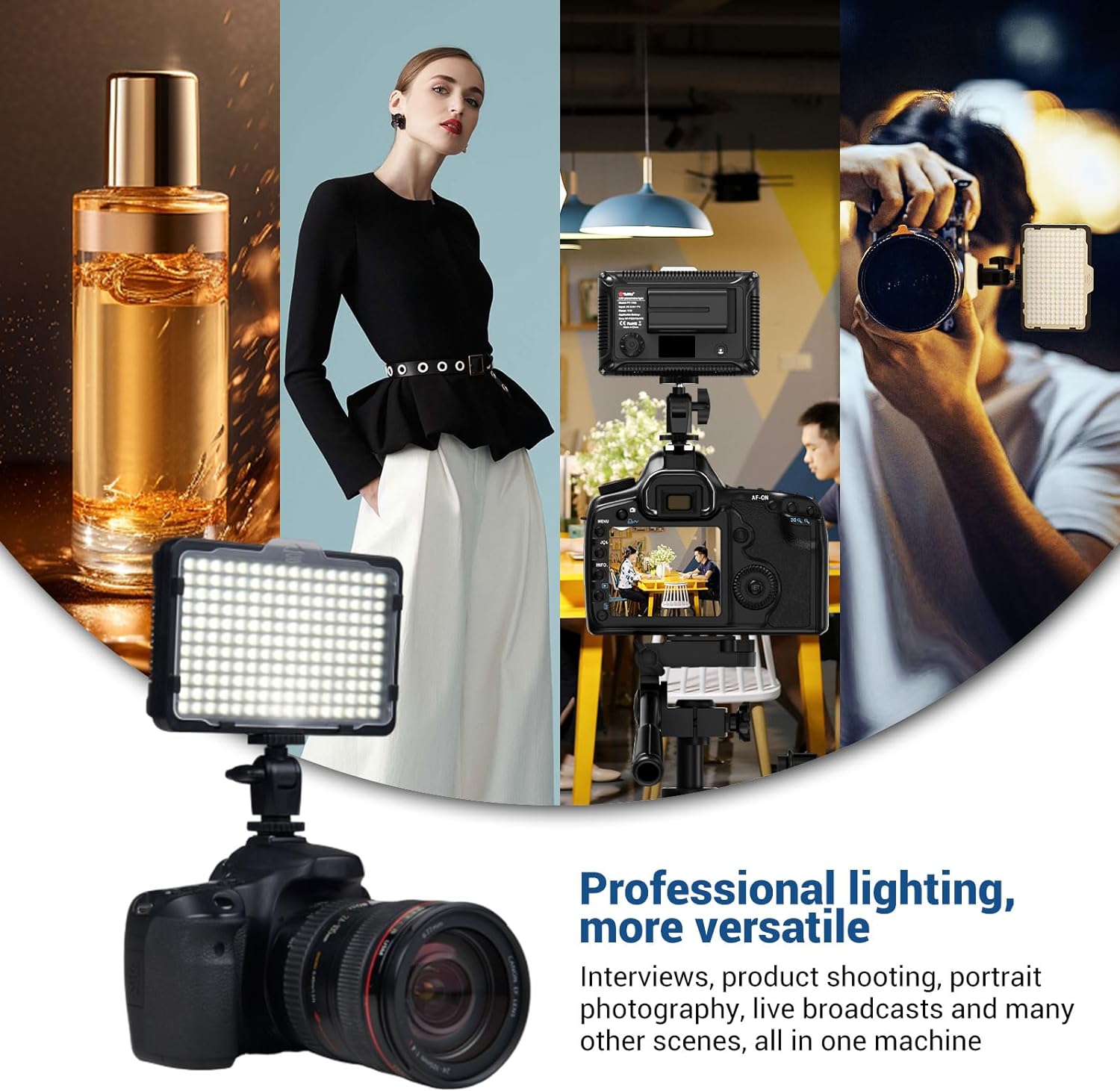 2pack 176 LED Studio Streaming - Iris Photography Led Lighting Pack recension och pris
