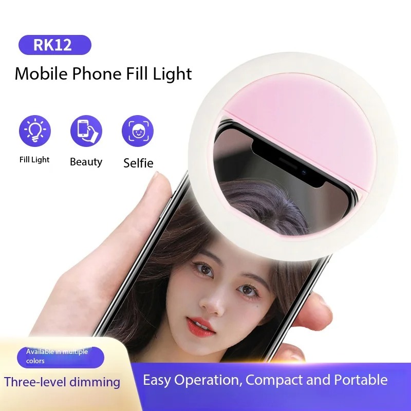 Rechargeable Clip On Selfie Ri - Photography Lighting Spotlight recension och pris