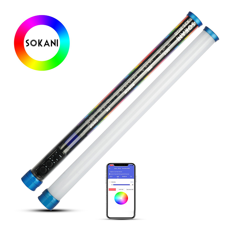 Sokani X25 RGB LED Video Light - Photography Lighting Youtube recension och pris