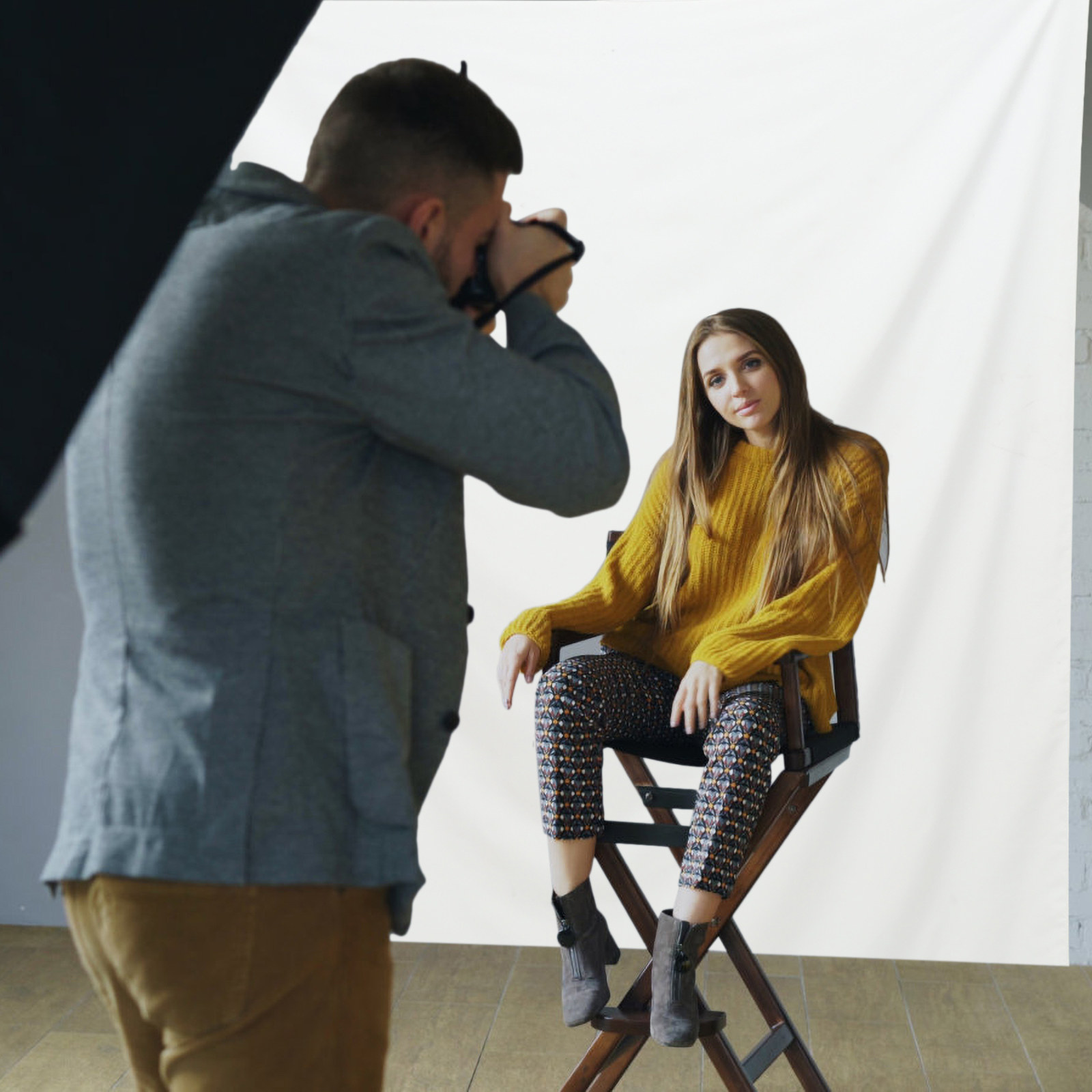White Photo Backdrop Premium P - Photography Lighting Weight Bags recension och pris