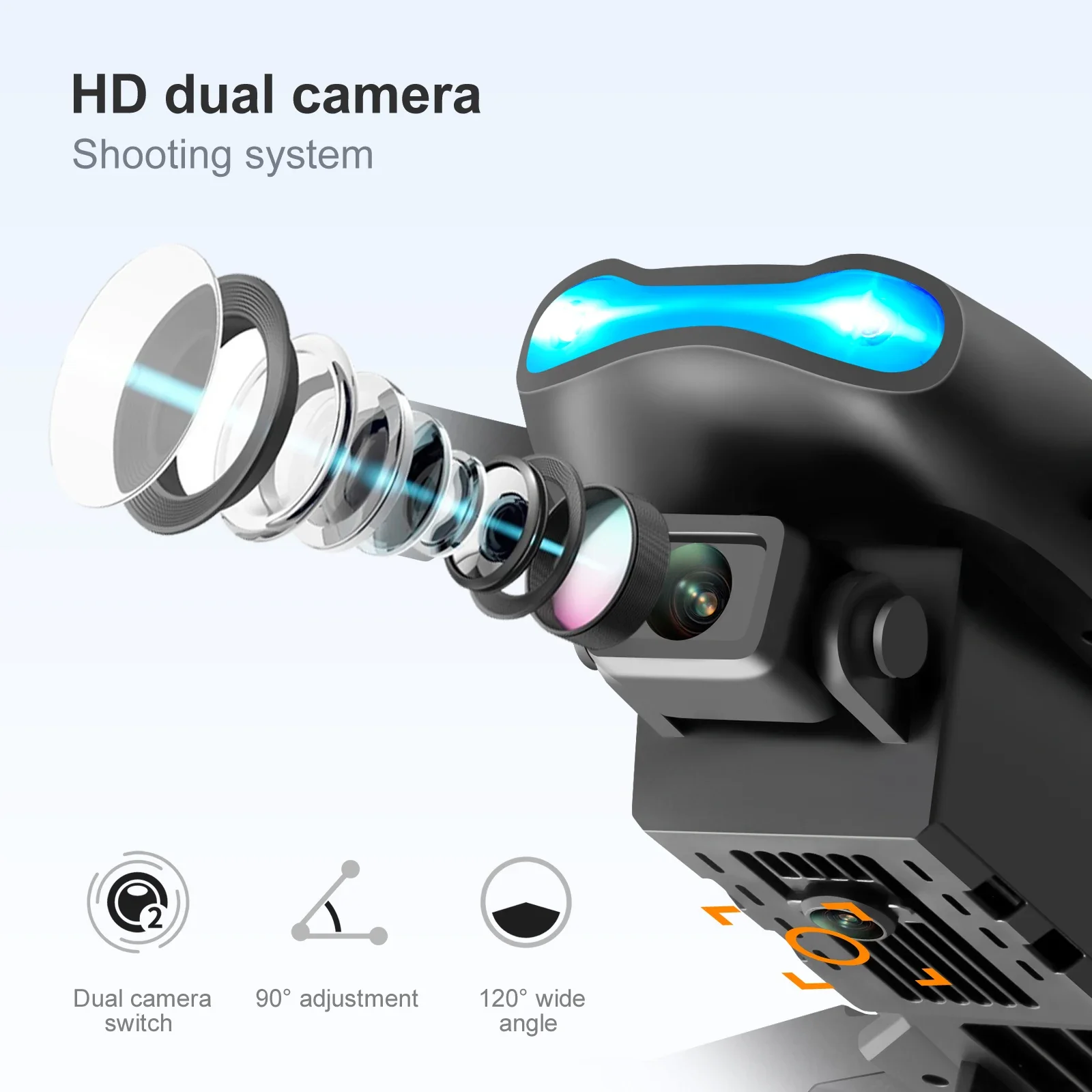 K3 E99PRO Drone with Dual HD C - Photography Lighting Beginners recension och pris