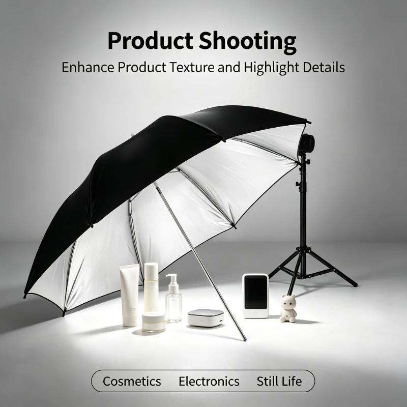 2026 Black Durable 33-inch Ref - Photography Lighting With Umbrella recension och pris