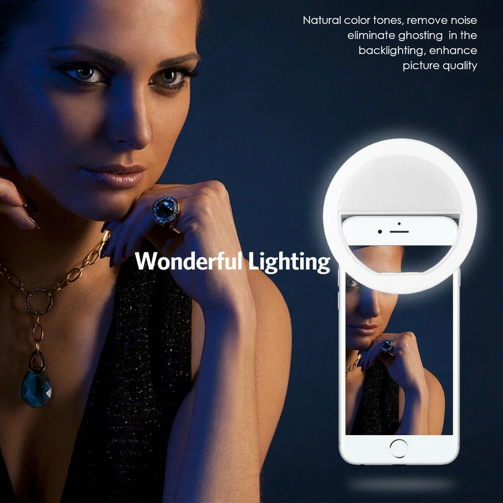 LED Selfie Fill Light USB Char - Photography Lighting Spotlight recension och pris