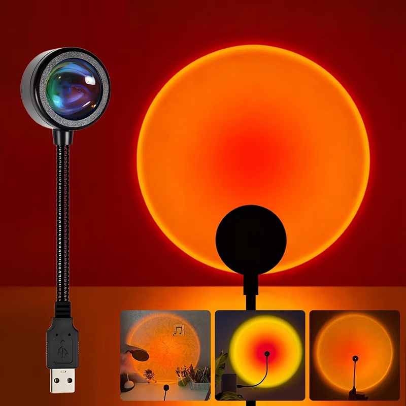 Colorful Gradient USB Sunset L - Photography Lighting Home recension och pris