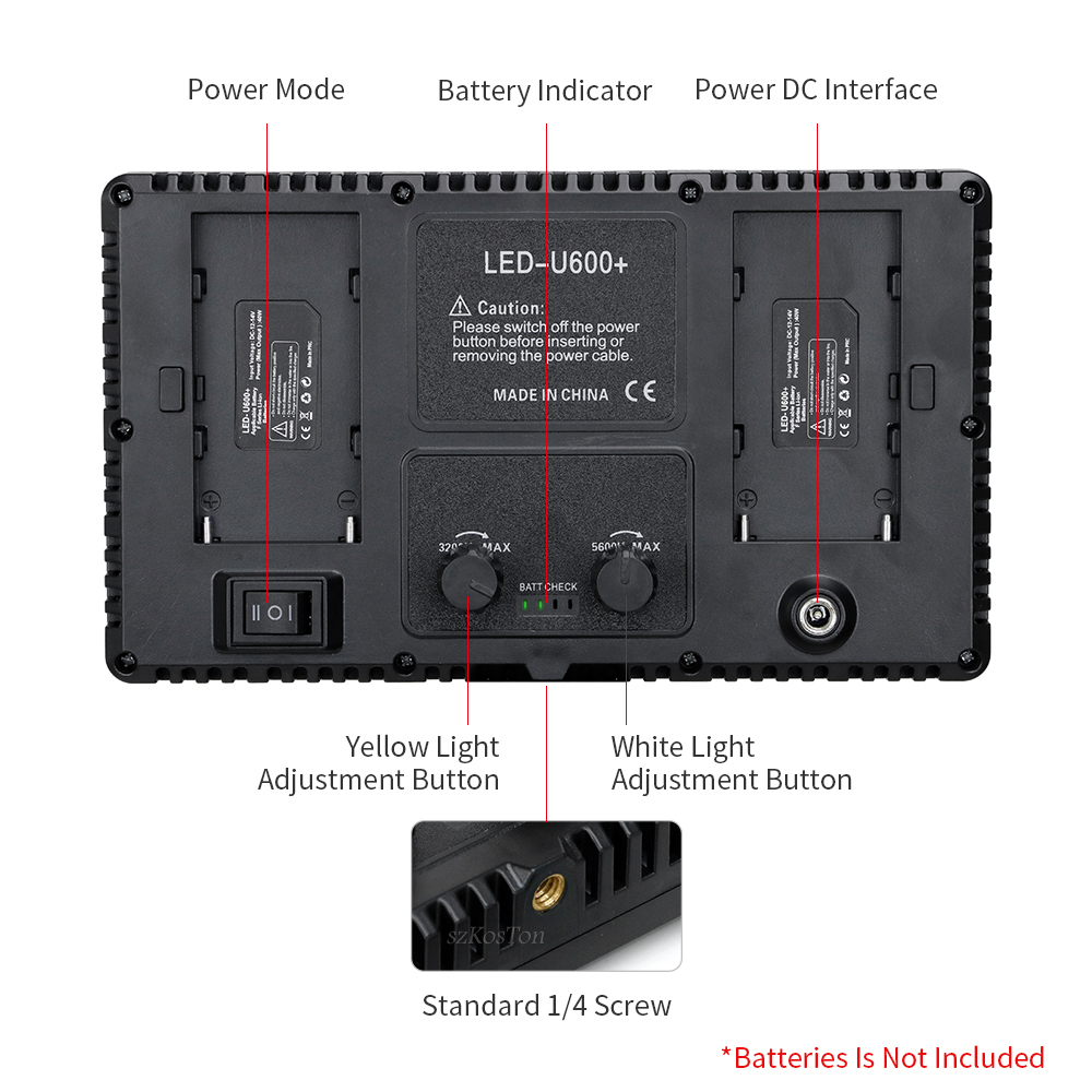 U800 LED Photo Studio Light fo - Photography Lighting Youtube recension och pris
