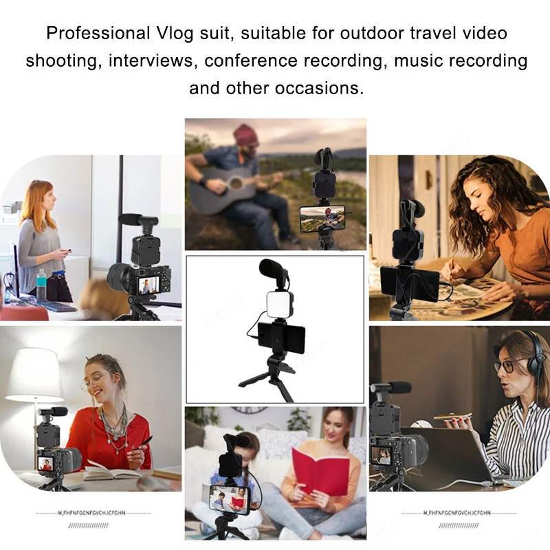 Smartphone Vlogging Kit With T - Iris Photography Led Lighting Pack recension och pris