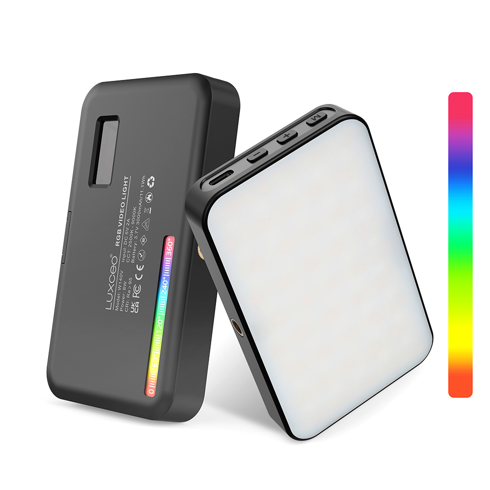 LUXCEO V10 PRO Video Light RGB - Photography Lighting With Umbrella recension och pris