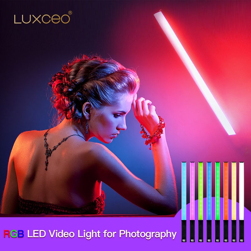 LUXCEO Q508A Handheld RGB Vide - Photography Lighting Youtube recension och pris