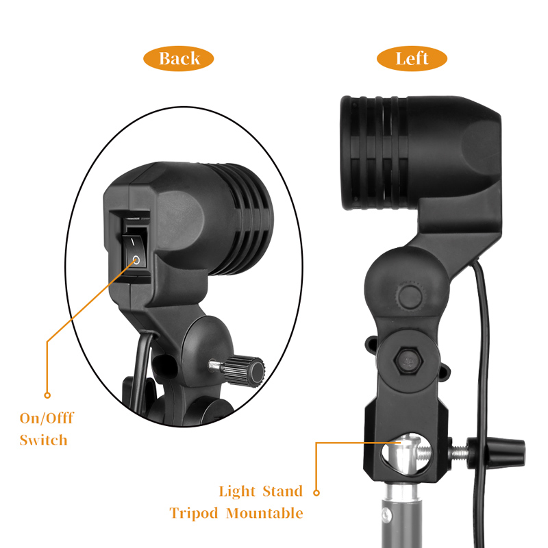 1.8m Cable Cord Light Bulb Sta - Photography Lighting With Umbrella recension och pris