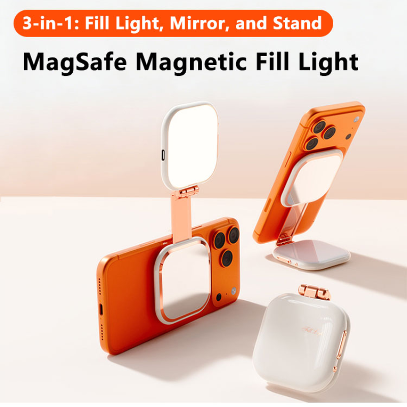 3 In 1 Magnetic Selfie Ring Li - Photography Mobile Lighting recension och pris