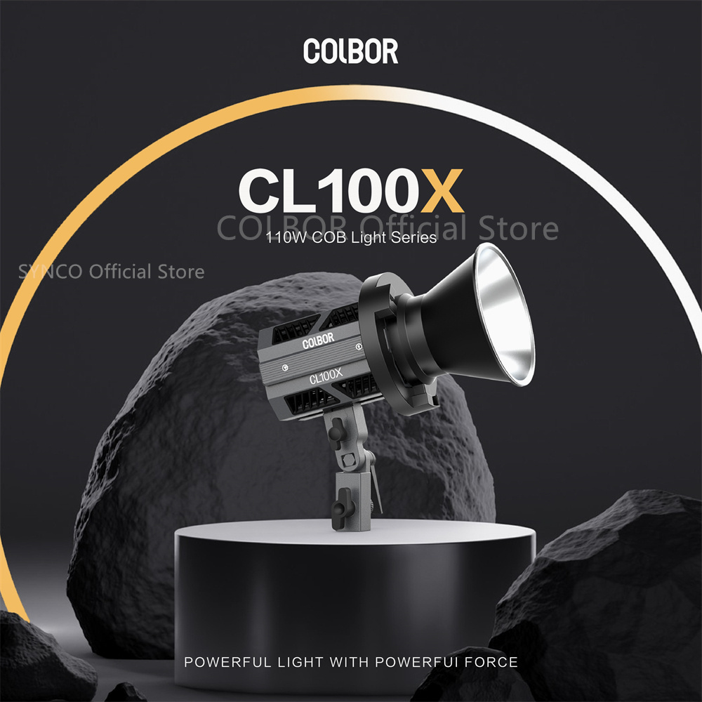 COLBOR CL100X COB Led Light Vi - Photography Lighting Youtube recension och pris