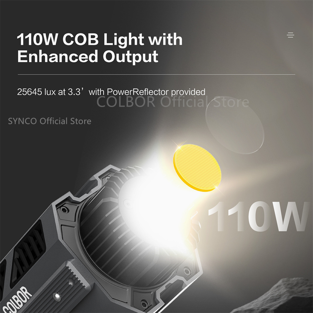 COLBOR CL100X COB Led Light Vi - Photography Lighting Youtube recension och pris
