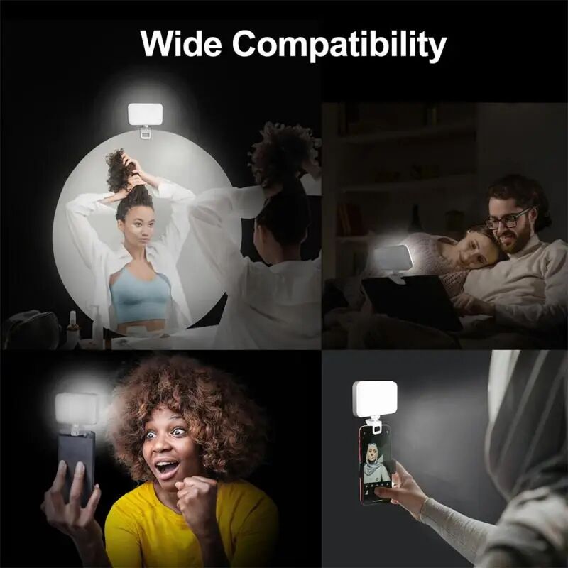Pocket LED Selfie Light For IP - Photography Mobile Lighting recension och pris