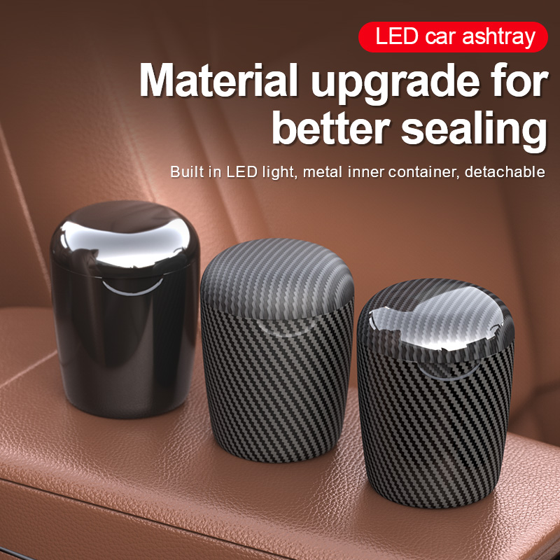 One-Click Open Car Ashtray Wit - Interior Photography Lighting recension och pris