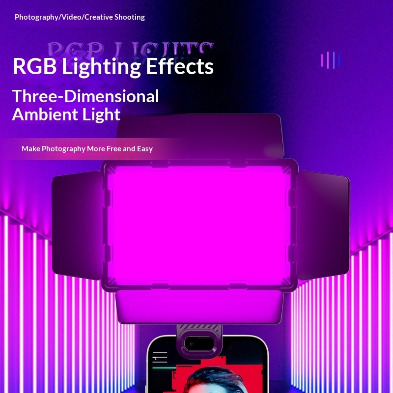 Four-page diffuser RGB fill li - Photography Lighting Outdoor recension och pris