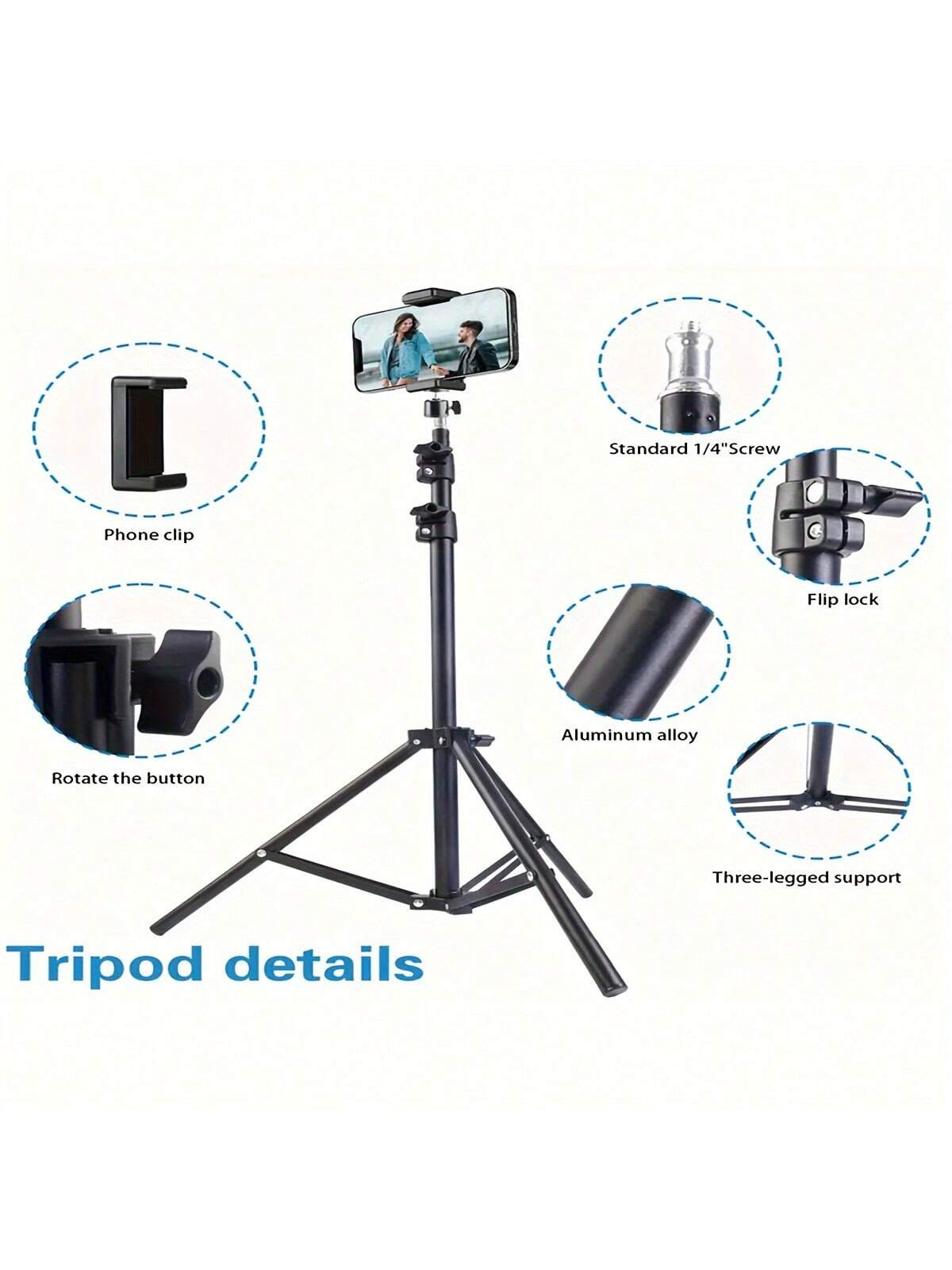 1pc 43.31inch Floor-standing T - Photography Mobile Lighting recension och pris