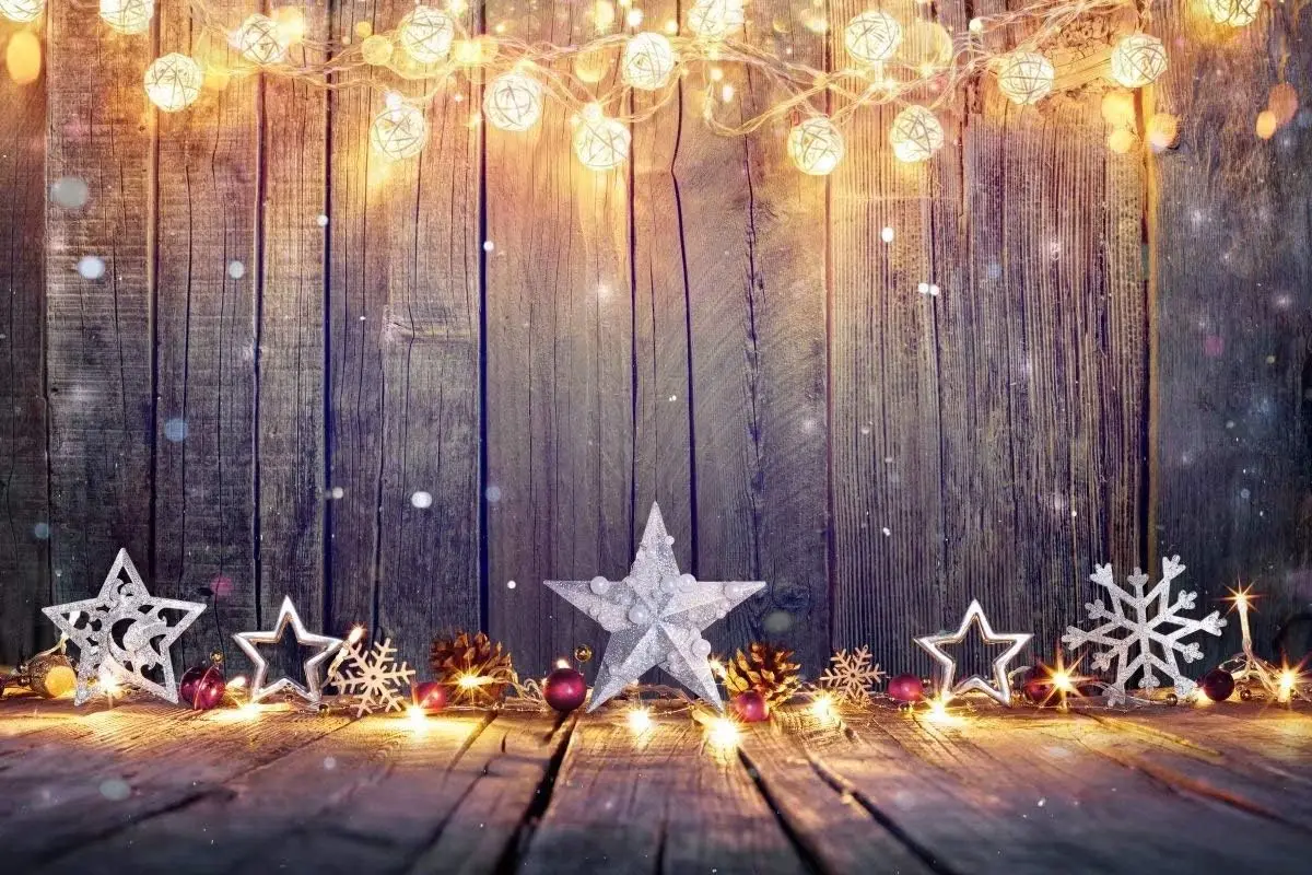 Christmas Backdrop Vintage Woo - Vintage Photography Lighting recension och pris