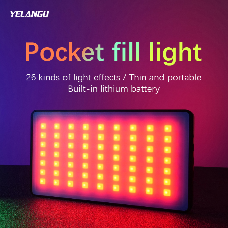 YELANGU RGB LED Video Light W1 - Photography Lighting With Umbrella recension och pris