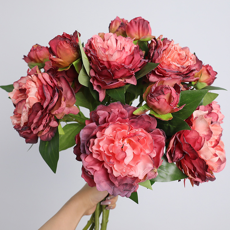 1PC Retro 2 Head Peony Simulat - Photography Lighting Simulation recension och pris