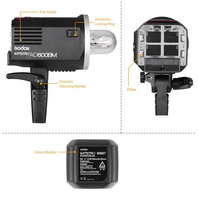 2026 Premium  AD600BM 600W Stu - Photography Lighting Outdoor recension och pris