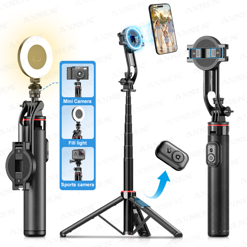 AXNEN C20 Magnetic Selfie Stic - Photography Lighting With Umbrella recension och pris