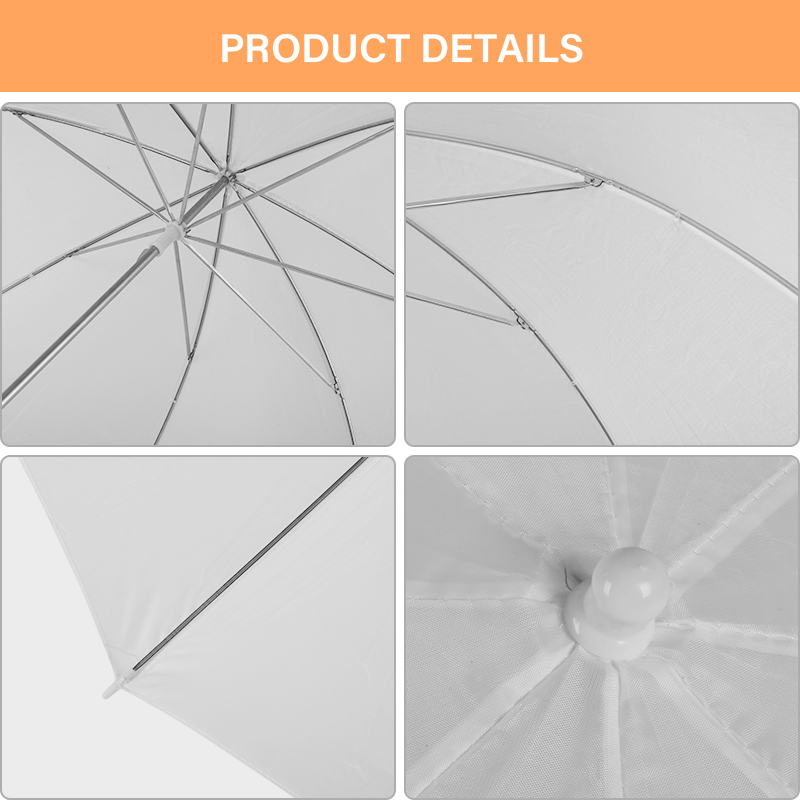 76 * 80cm X4 Transparent White - Photography Lighting With Umbrella recension och pris