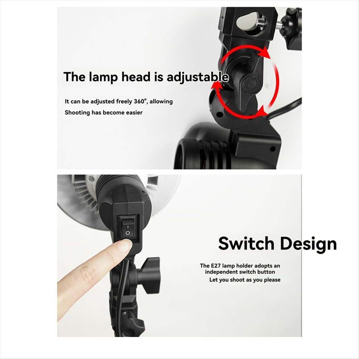 A40I 1.8m E27 Photography Ligh - Photography Lighting With Umbrella recension och pris
