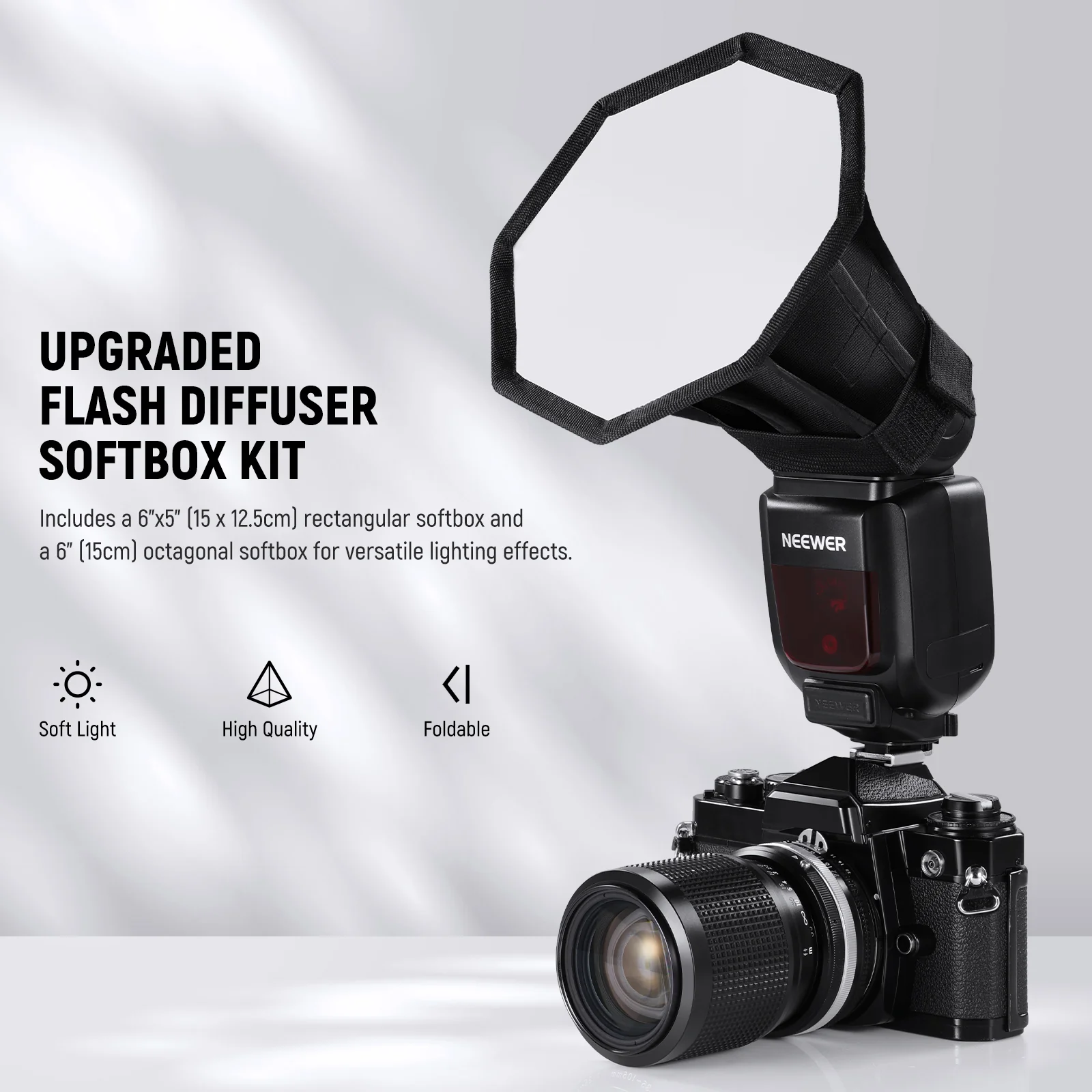 NEEWER NS5P Upgraded Foldable  - Photography Lighting Modifiers recension och pris