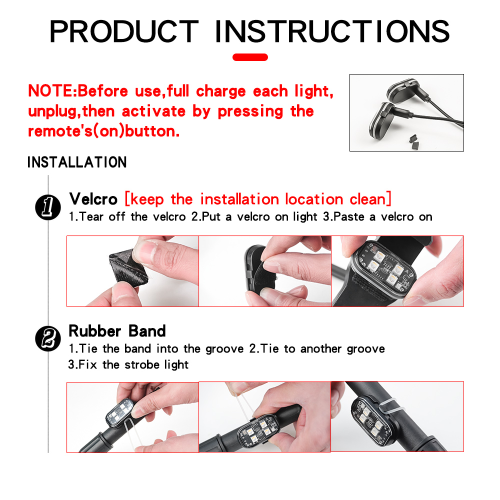 2Pc RGB Car Ambient Light, Col - Interior Photography Lighting recension och pris