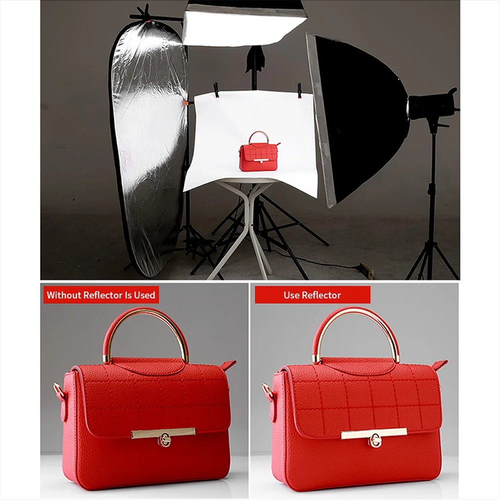 60/80/110CM 5-in-1 Collapsible - Photography Lighting Outdoor recension och pris