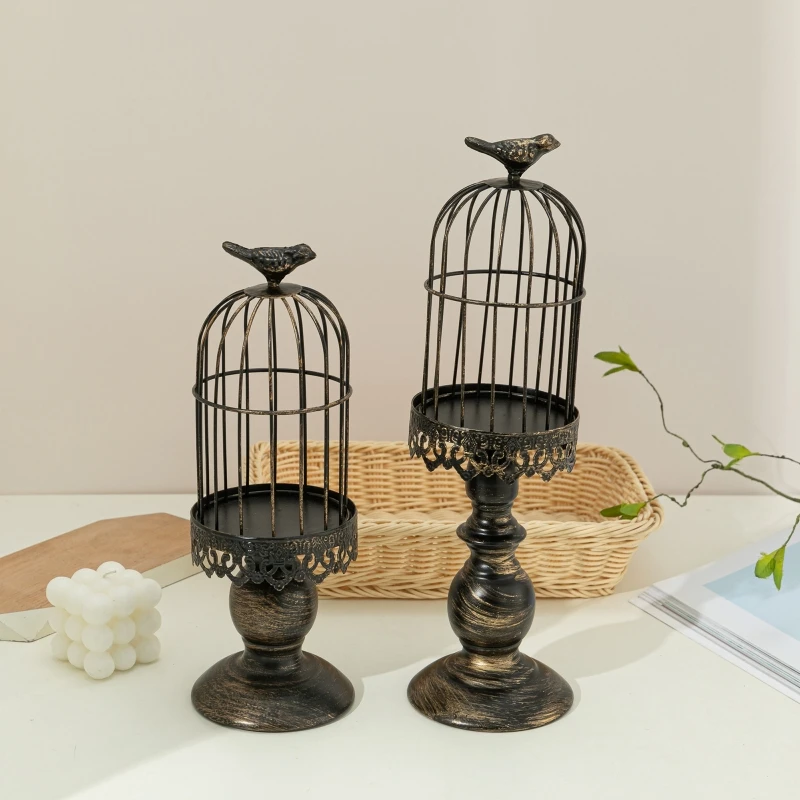 Vintage Birdcage Candle Holder - Vintage Photography Lighting recension och pris
