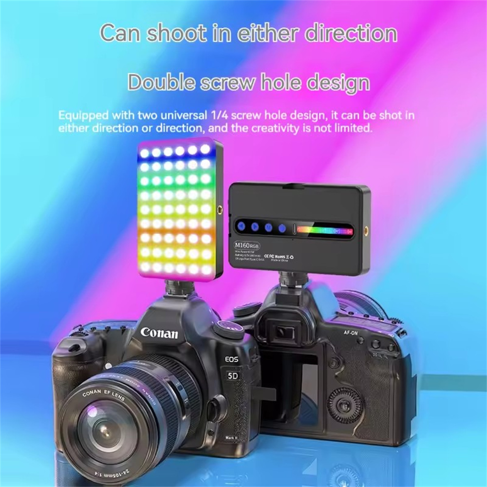 LED RGB Camera Light Full Colo - Photography Lighting With Umbrella recension och pris