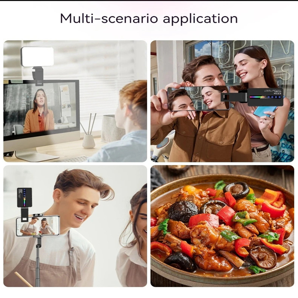 LED RGB Camera Light Full Colo - Photography Lighting With Umbrella recension och pris