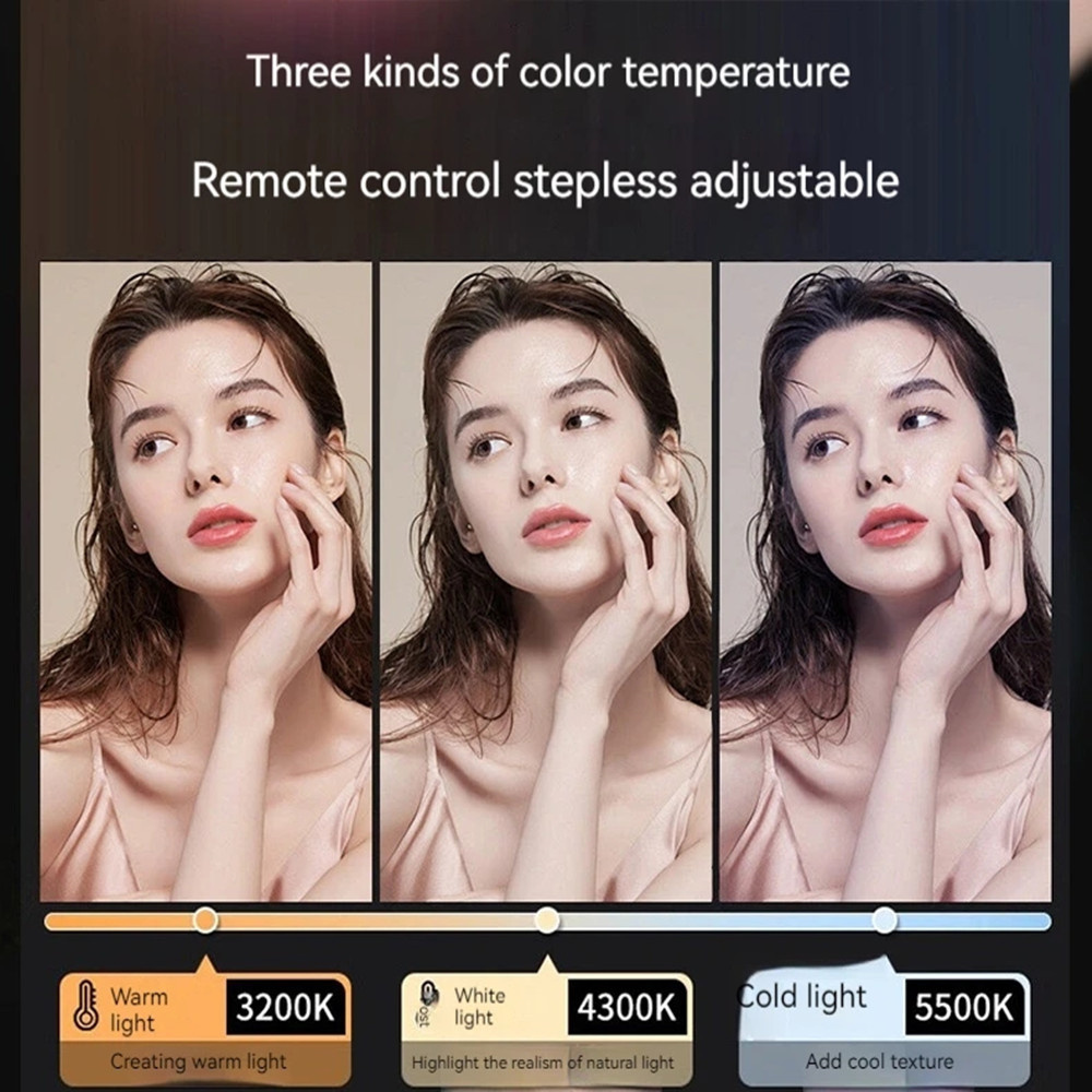 LED RGB Camera Light Full Colo - Photography Lighting With Umbrella recension och pris