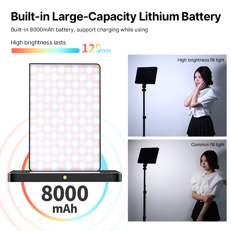 Ulanzi LT003 15W RGB Video Lig - Photography Lighting With Umbrella recension och pris