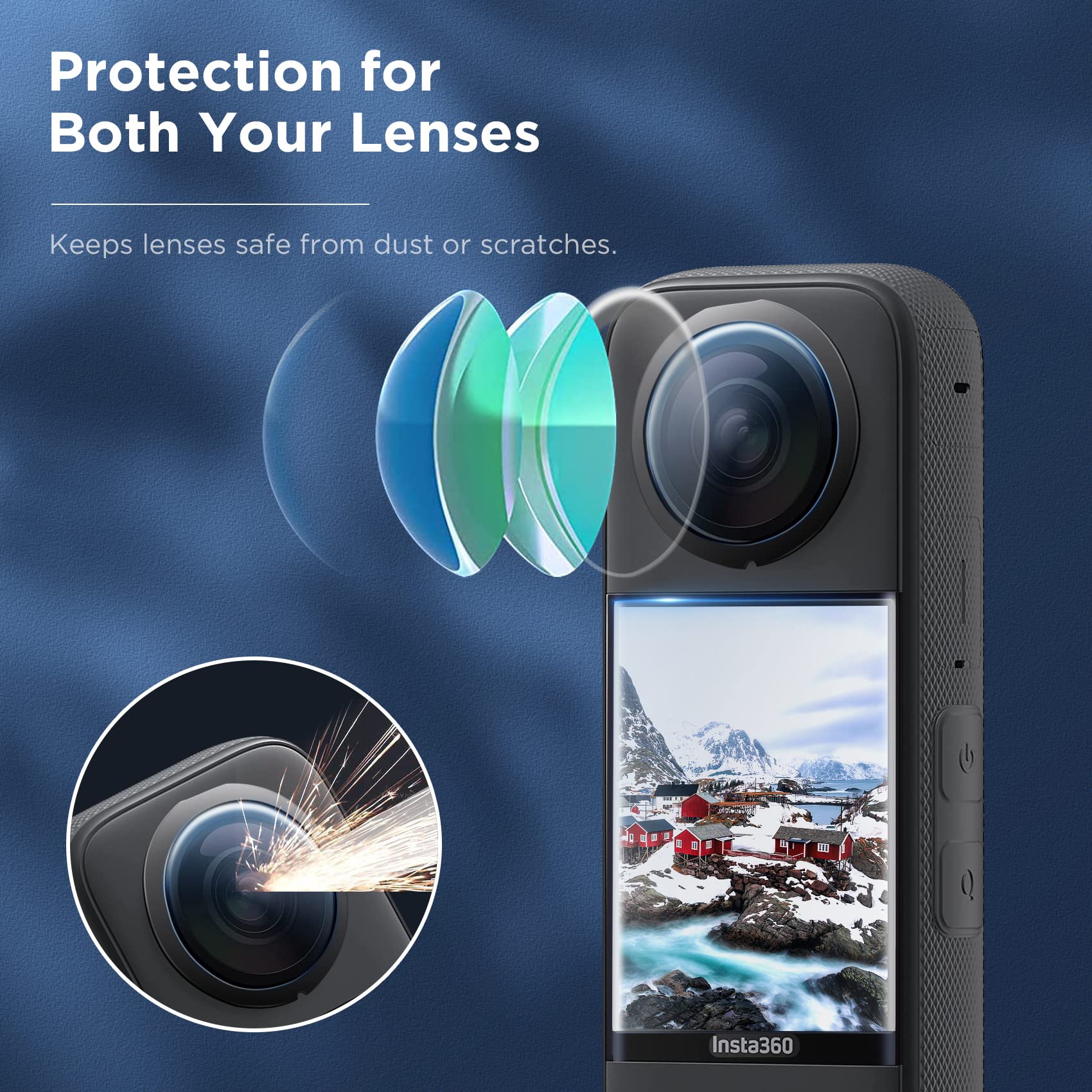 Accessories Set for Insta360 X - Insta360 Camera X4 recension och pris