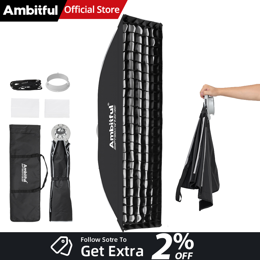 AMBITFUL Q7-II 30*120cm Bowens - Photography Lighting For Products recension och pris