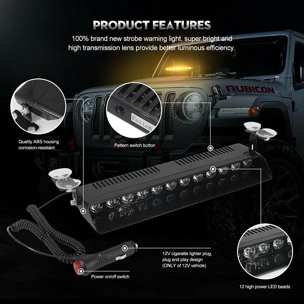 Led Emergency Strobe Light Win - Interior Photography Lighting recension och pris