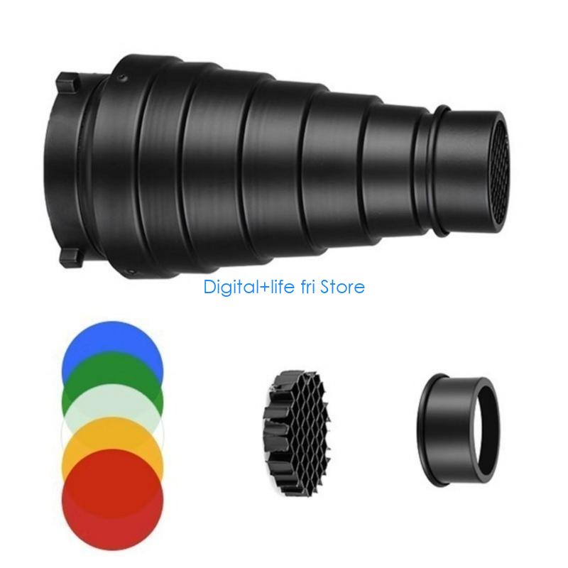 E06D Photography Metal Snoot f - Photography Lighting Modifiers recension och pris