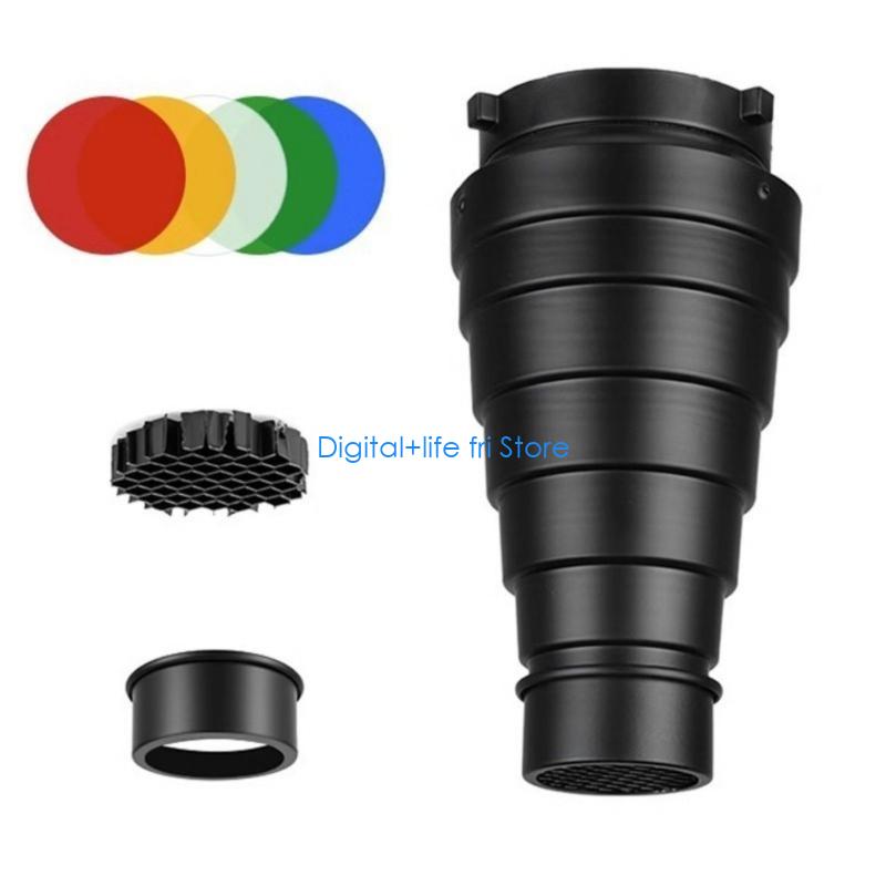 E06D Photography Metal Snoot f - Photography Lighting Modifiers recension och pris