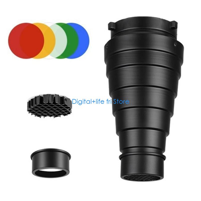 E06D Photography Metal Snoot f - Photography Lighting Modifiers recension och pris