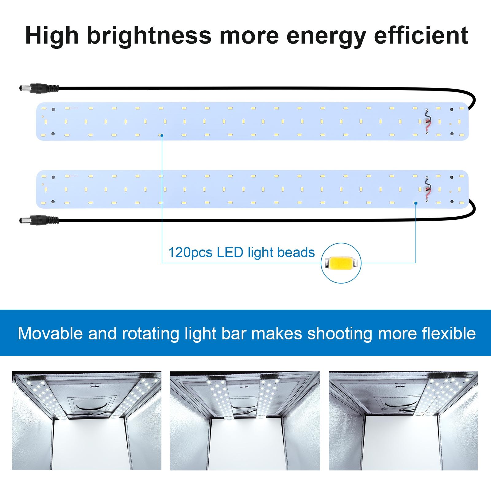 PULUZ 60cm Photo Studio Light  - Photography Lighting For Products recension och pris